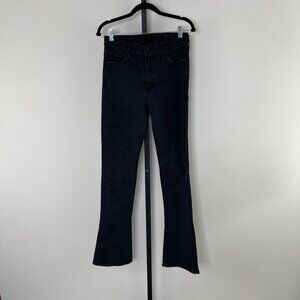 MOTHER Women's Boot Cut Jeans - Dark Blue